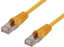 Picture of DYNAMIX 0.3m Cat6A SFTP 10G Patch Lead- Yellow